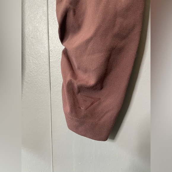 GymShark X Whitney Simmons high rise leggings chocolate size small - Picture 10 of 12